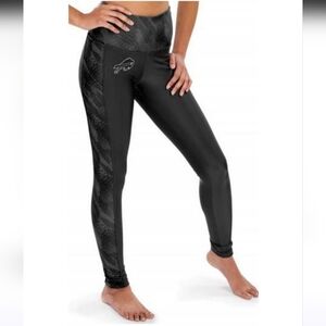Buffalo Bills Ladies Black Viper Zumba Leggings W/Pockets Size Medium 🌟NWT🌟